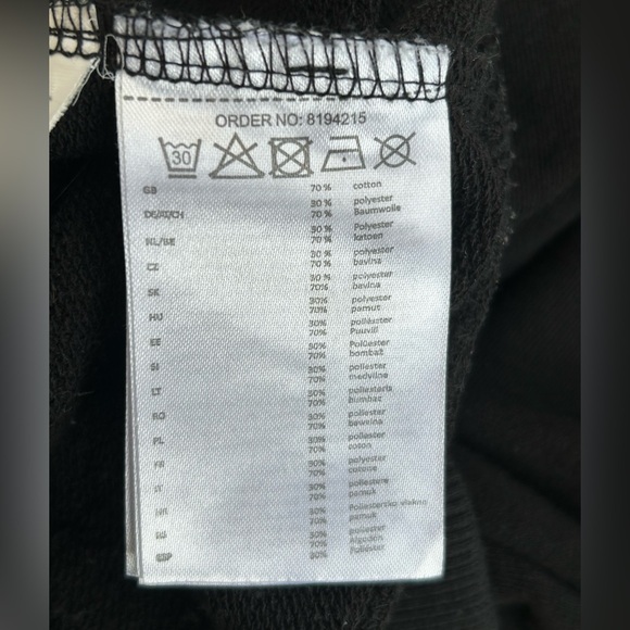 Disney RARE Mickey Mouse Sweatshirt SMALL - Born to be Wild and Free. Boxy Fit - Picture 9 of 16